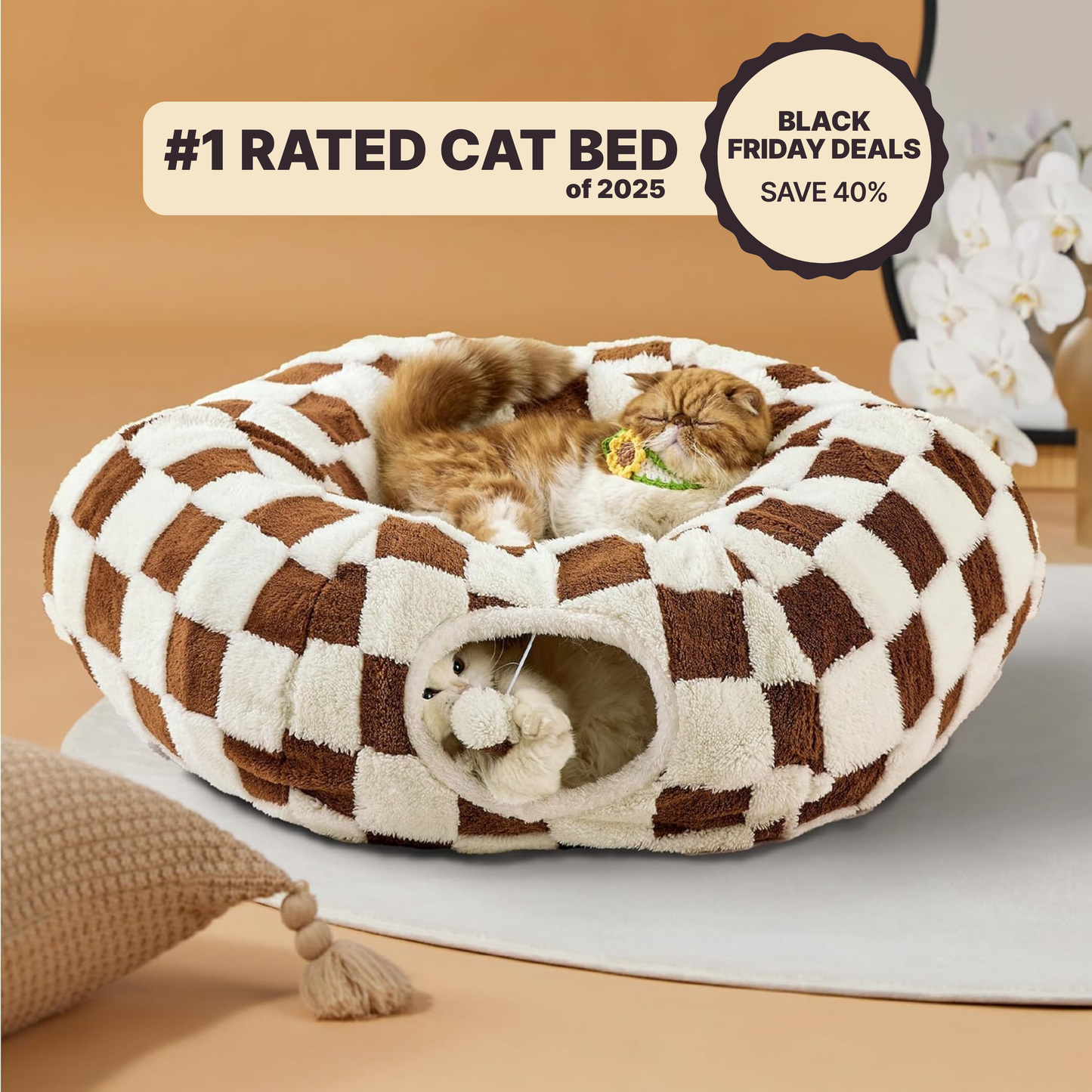 Alpaka Cat Tunnel Bed